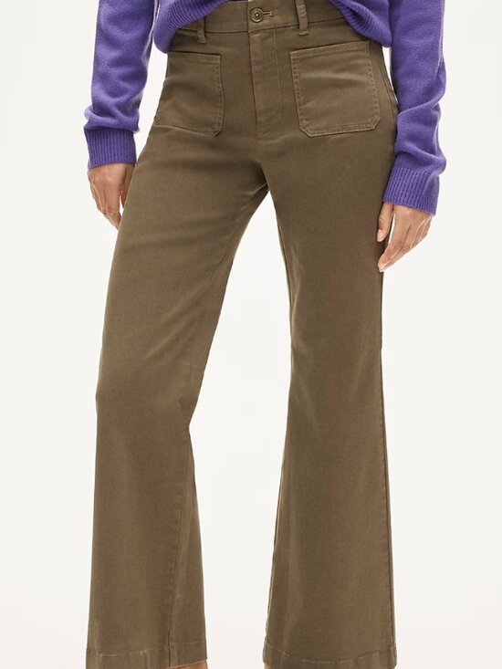 J. Crew Pants - J.CREW Charley Kickout Cropped Chinos (Size 32) - NWT